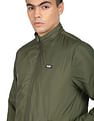 Flying Machine Stand Collar Solid Jacket