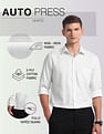 Arrow Solid Liberty Classic Fit Autopress Shirt