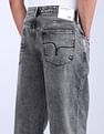 Flying Machine Cobain 90'S Loose Fit Stonewash Jeans