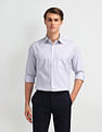 Arrow Liberty Classic Fit Micro Checked Shirt