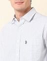 U.S. Polo Assn. Vertical Striped Pure Cotton Shirt