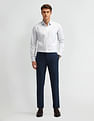 Arrow Italian Elegance Geometric Slim Fit Shirt