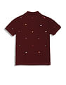 Tommy Hilfiger Kids Boys Embroidered Regular-Fit Cotton Polo T-Shirt