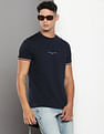 Tommy Hilfiger Transitional Cotton Tipped Sleeve Hem T-Shirt