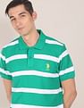 U.S. Polo Assn. Striped Cotton Polo Shirt