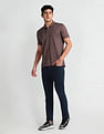 Arrow Newyork Pure Cotton Abstract Polo Shirt