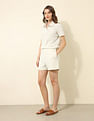 U.S. Polo Assn. Women Schiffli Co-Ord Set
