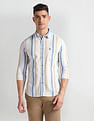 U.S. Polo Assn. Denim Co. Vertical Stripe Slim Fit Shirt