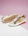 U.S. Polo Assn. Women Monogram Canvas Lace Up Charlotte Sneakers