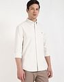 Tommy Hilfiger Striped Regular-Fit Oxford Woven Shirt