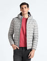 Flying Machine Solid Thermo Tech Hooded Jacket