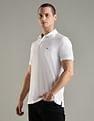 Tommy Hilfiger Solid Regular Fit Cotton Polo T-Shirt