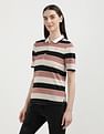 Tommy Hilfiger Regular Fit Horizontal Striped Polo Shirt