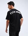 Flying Machine Applique Relaxed Kidult T-Shirt