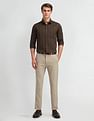 Arrow Manhattan Slim Fit Vertical Striped Shirt