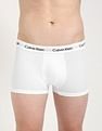 Calvin Klein Underwear Low Rise Solid White Trunks - Pack Of 3