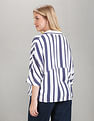 U.S. Polo Assn. Women Extended Sleeve Vertical Stripe Top