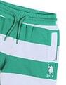 U.S. Polo Assn. Kids Boys Horizontal Striped Regular Fit Shorts