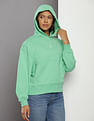 Calvin Klein Cotton Monologo Hooded Sweatshirt