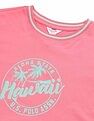 U.S. Polo Assn. Women Regular Fit Brand Printed T-Shirt