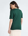 Tommy Hilfiger High Shine Embroidered T-Shirt