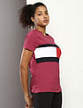 Tommy Hilfiger Colour Block Crew Neck T-Shirt