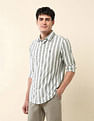 U.S. Polo Assn. Vertical Striped Pure Cotton Shirt