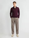 Arrow Textured Regular Fit Sweatshirt