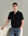 Tommy Hilfiger Texture Regular-Fit Cotton Polo T-Shirt