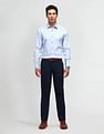 Arrow Slim Fit Textured Pattern Shirt