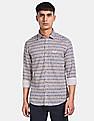 U.S. Polo Assn. Denim Co. Spread Collar Printed Casual Shirt