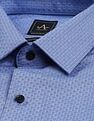 Arrow Textured Manhattan Slim Fit Shirt
