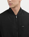 Calvin Klein Jeans Regular Fit Solid Casual Jacket