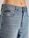 Calvin Klein Mid-Wash Bootcut-Fit High Rise Jeans