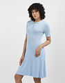 Tommy Hilfiger Striped Collar Polo Dress