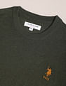 U.S. Polo Assn. Crew Neck Heathered Sweater