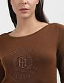 Tommy Hilfiger Ivory Boatneck Sweater