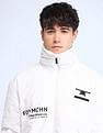 Flying Machine Relaxed Fit Printed Padded Jacket