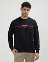 Tommy Hilfiger Crew Neck Brand Print Sweatshirt