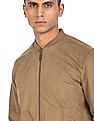 U.S. Polo Assn. Stand Collar Solid Jacket