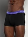 Calvin Klein Underwear Cotton Spandex Low Rise Trunks - Pack Of 3