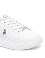 U.S. Polo Assn. Women Panelled Solid Lace Up Elsie Sneakers