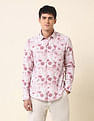 U.S. Polo Assn. Floral Printed Tailored Fit Shirt