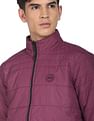 Flying Machine High Neck Solid Reversible Jacket