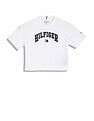 Tommy Hilfiger Kids Girls Logo Relaxed-Fit Cotton T-Shirt