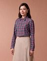 U.S. Polo Assn. Women Tartan Check Twill Shirt