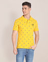 U.S. Polo Assn. Graphic Print Slim Polo Shirt