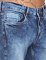 Flying Machine Michael Slim Tapered Fit Acid Wash Jeans