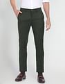 Arrow Newyork Solid Dobby Smart Flex Trousers