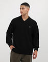 Calvin Klein Jeans Boucle V-Neck Sweater